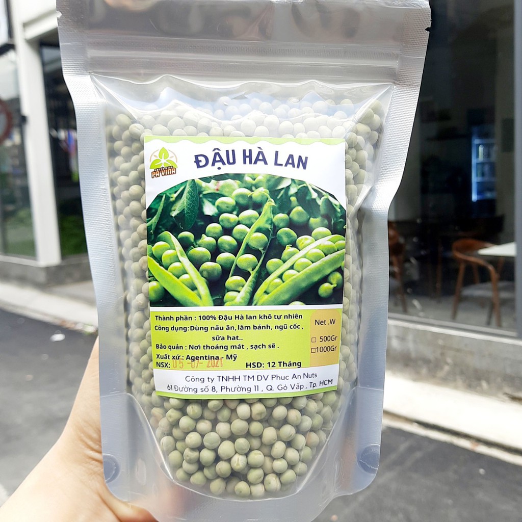 500GR ĐẬU HÀ LAN KHÔ