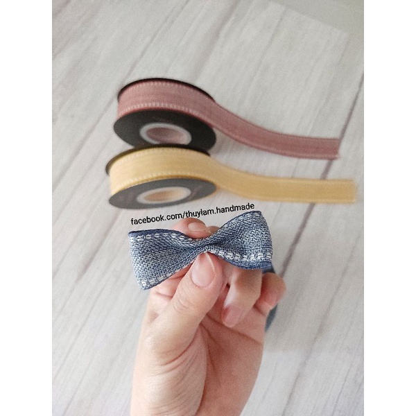 Ruy băng Jeans phẩy - Denim