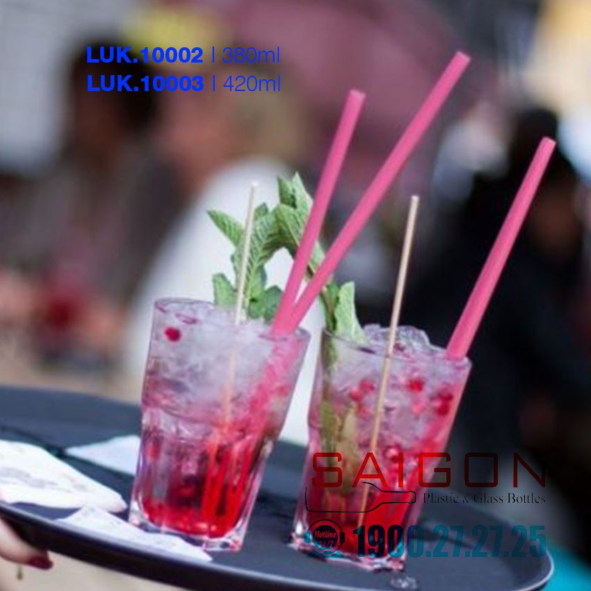 Ly Thủy Tinh Centra Hi Ball 380ml | 420ml , Nhập Khẩu Thái Lan | BigBuy360 - bigbuy360.vn