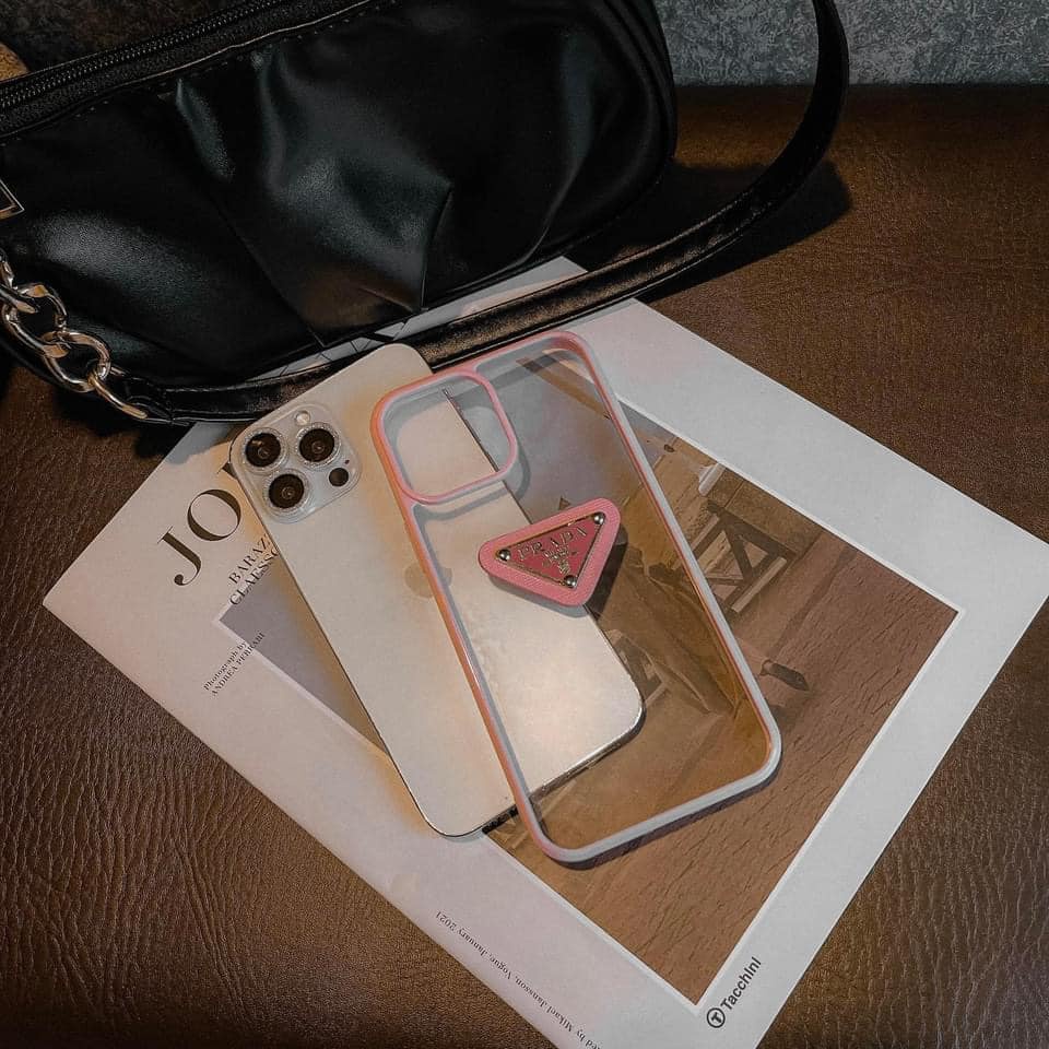 Ốp trong viền màu tag P.r.a.d.a MS01 iphone 7plus/8plus/X/Xs/Xsmax/11/11pro/11promax/12/12pro/12promax/13/13pro/13promax