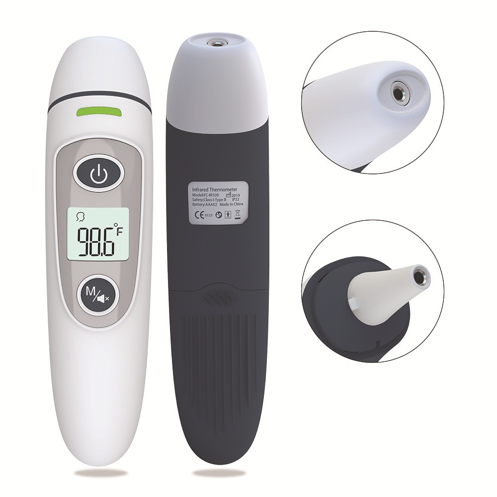 Nhiệt kế hồng ngoại Finicare cao cấp độ chính xác cao, bảo hành 12 tháng, đo trán, đo tai, đo nhiệt độ môi trường