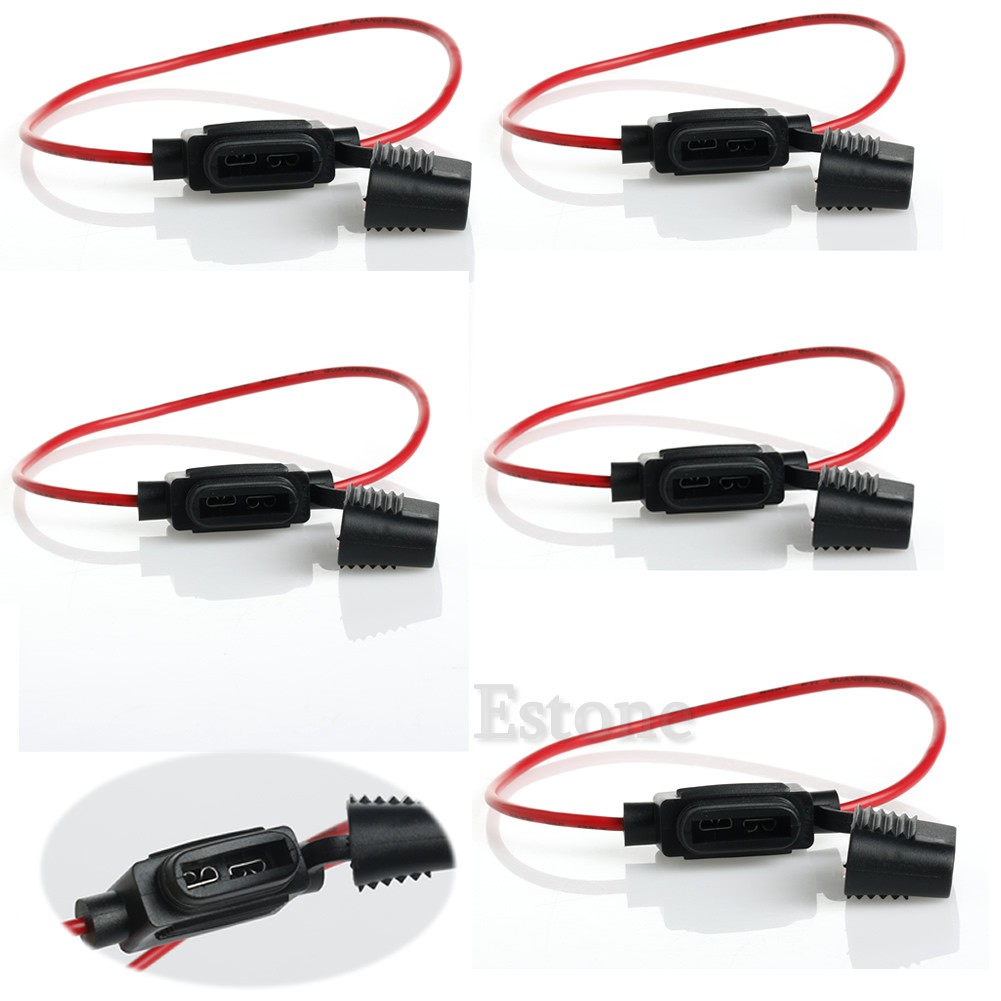 Set 5 Cầu Chì 12v 30a Chống Nước Cho Xe Ô Tô