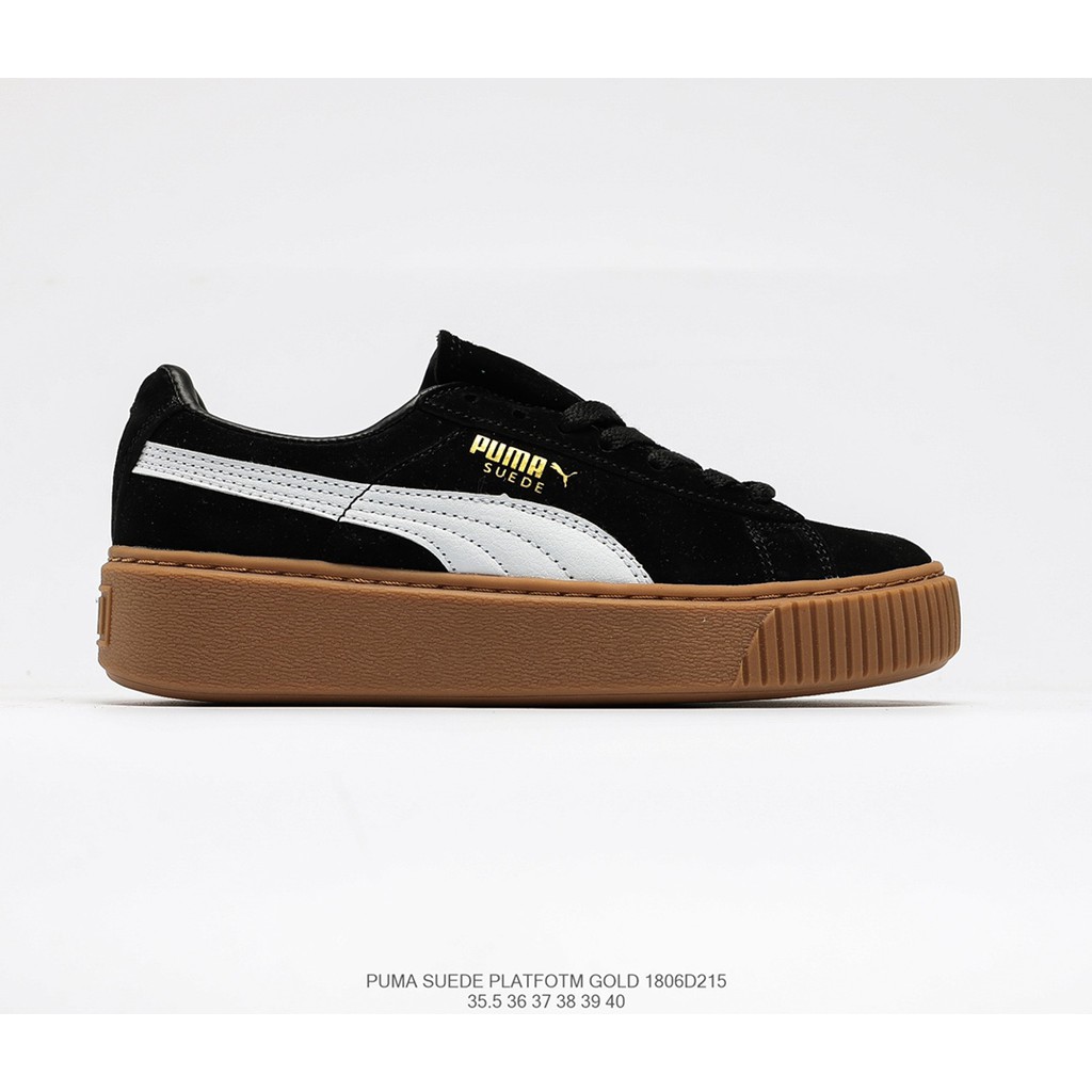 GIÀY SNEAKER MÃ SẢN PHẨM_ Puma Suede Platfotm Gold  NHIỀU MÀU PHONG CÁCH FULLBOX + FREESHIP