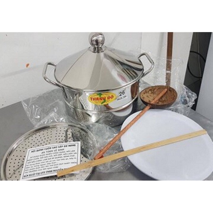 Nồi Tráng Bánh Cuốn Đa Năng 32cm