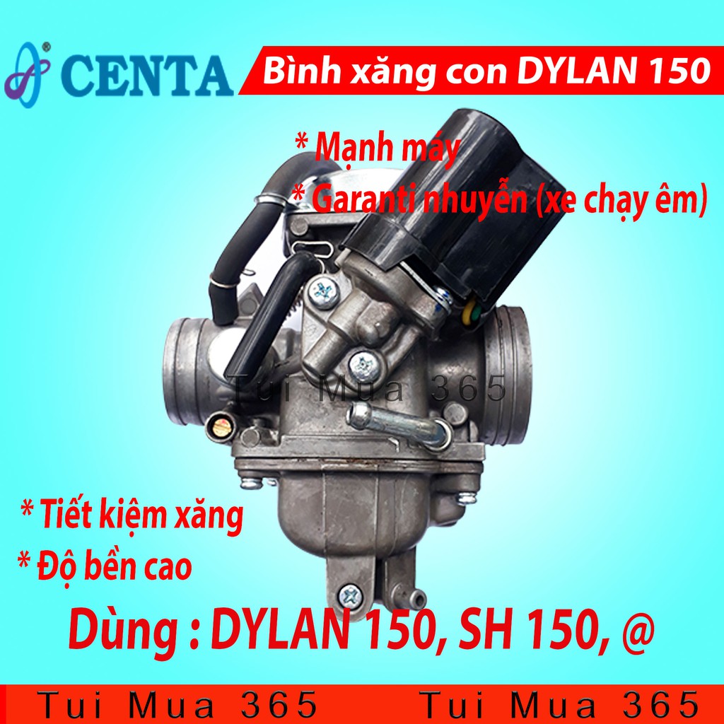 Bình Xăng Con xe Dylan, SH Ý, A Còng Tiết Kiệm Xăng Centa