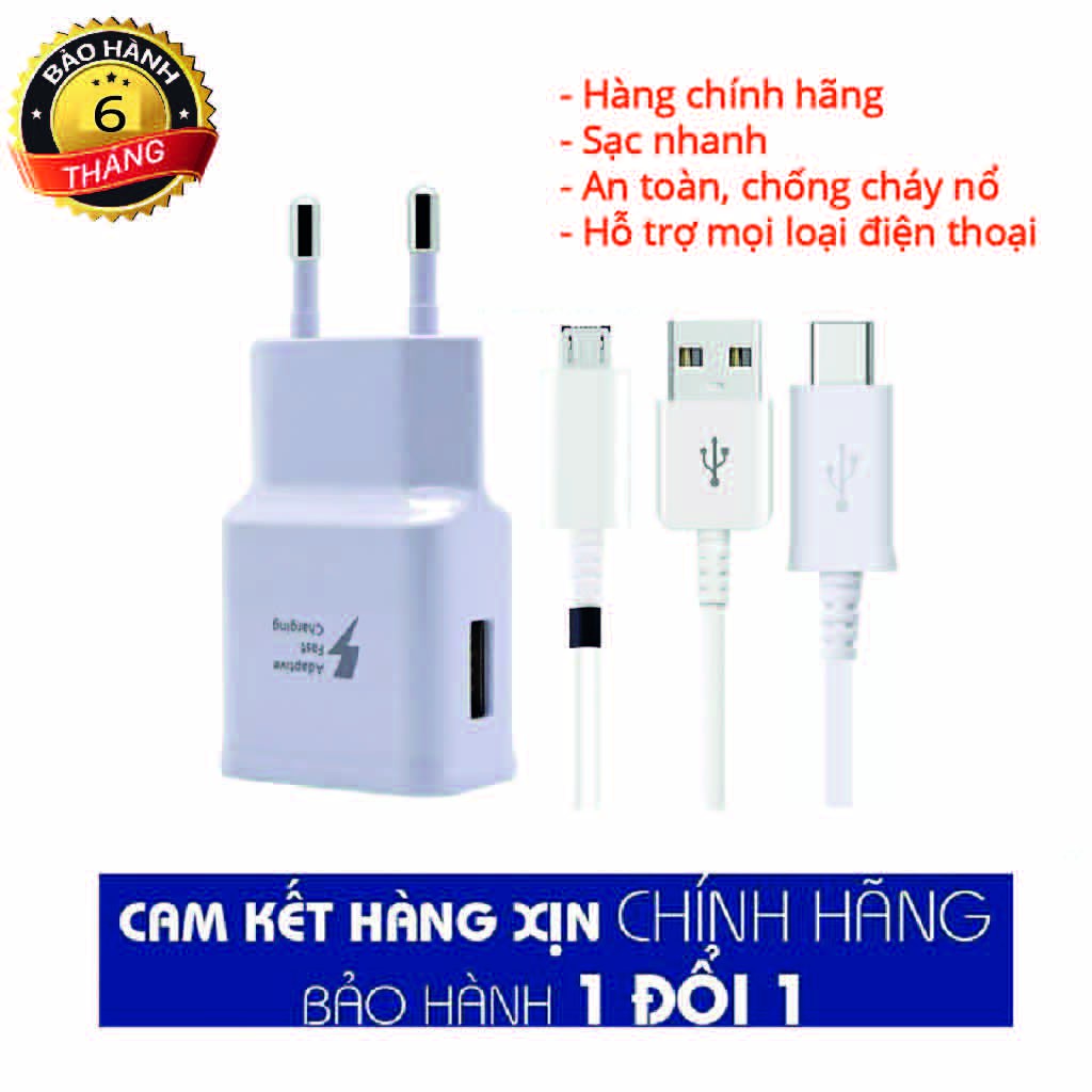 Củ Sạc Sam sung S10 ☘ Free Ship ☘ Củ Sạc Nhanh Sam sung 9V-1.67A TA200 S10 ZIN Chính Hãng - MOBILE89