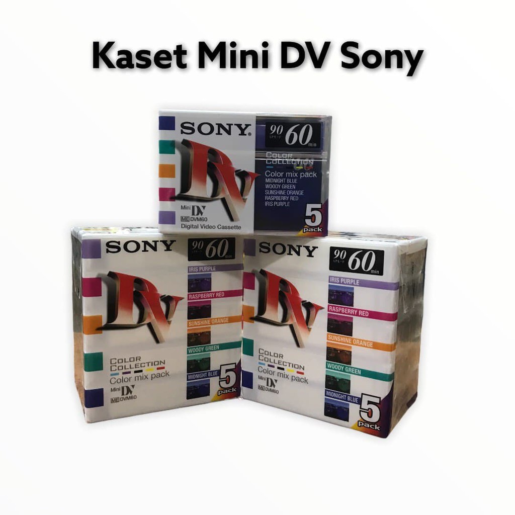 Set 5 Băng Cát Sét Mini Cho Máy Ảnh Sony