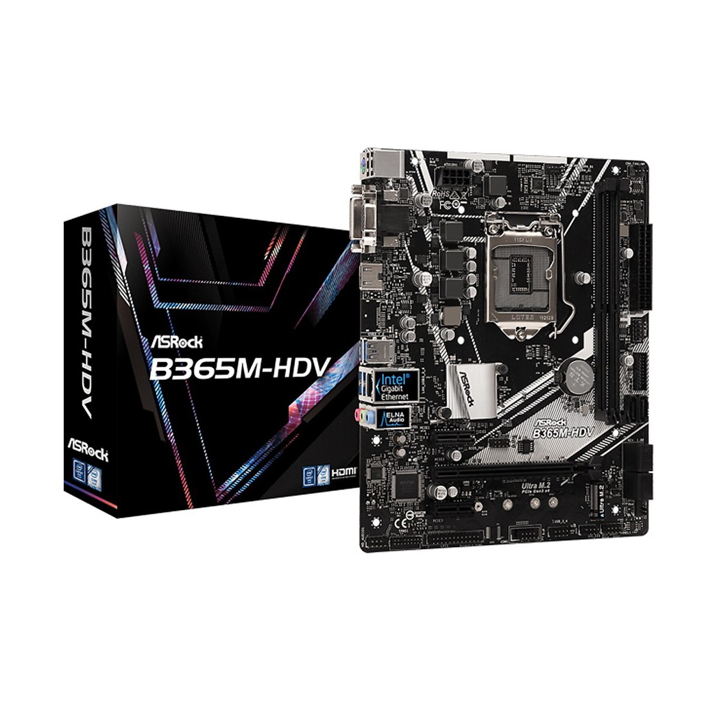 [Mã ELMS4 giảm 7% đơn 500K] [Mã ELMS4 giảm 7% đơn 500K] MB ASROCK B365M-HDV