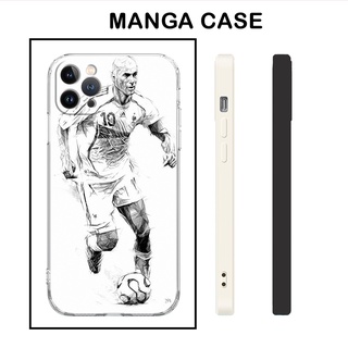 Ốp lưng tranh vẽ zinedine zidane pro 13 11 12 promax 7 8 plus xs X Xr  ART20226413