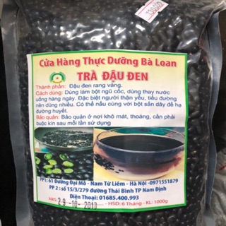 1kg trà đậu đen xanh lòng