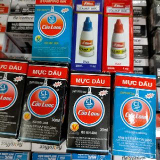 Combo Mực đóng dấu