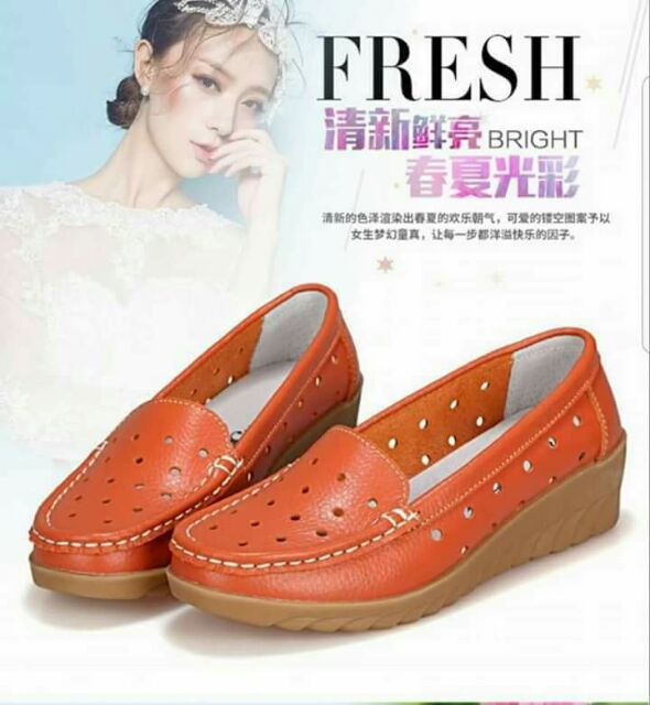 Combo Giày moca đục lỗ khách đặt | BigBuy360 - bigbuy360.vn