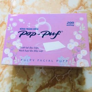 Combo 5 Bông Trang Điểm pop - puf 200 miếng