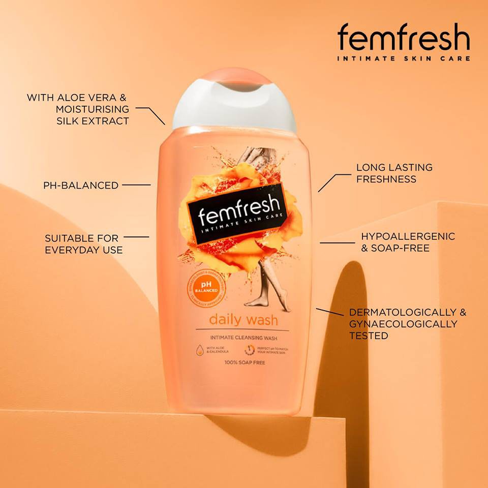 [Chính hãng] Dung Dịch Vệ Sinh Phụ Nữ Femfresh 250ml (UK) - Daily Intimate Wash