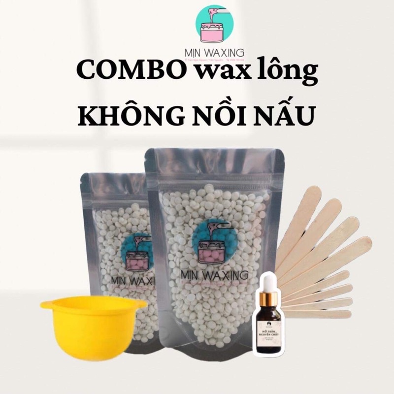 COMBO WAX LÔNG KHÔNG NỒI NẤU