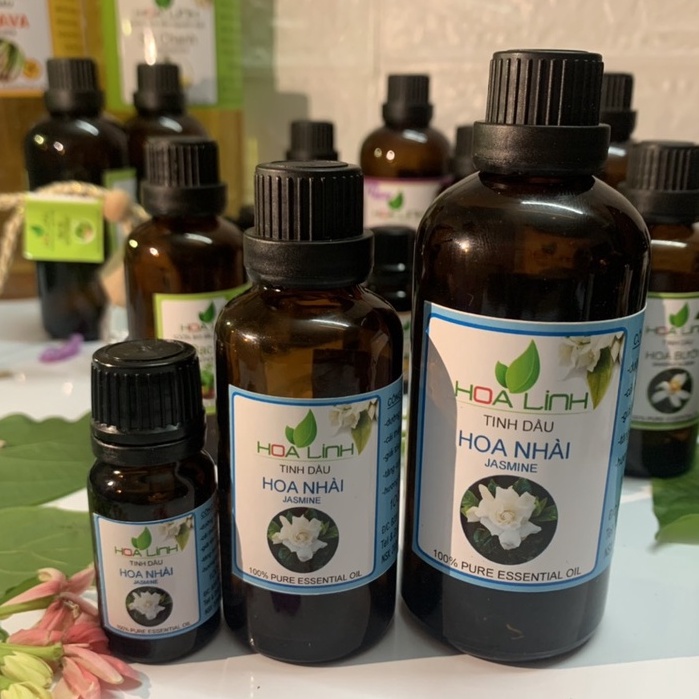 Tinh Dầu Hoa Nhài nguyên chất xông phòng chai 10ml - 30ml - 50ml -100ml
