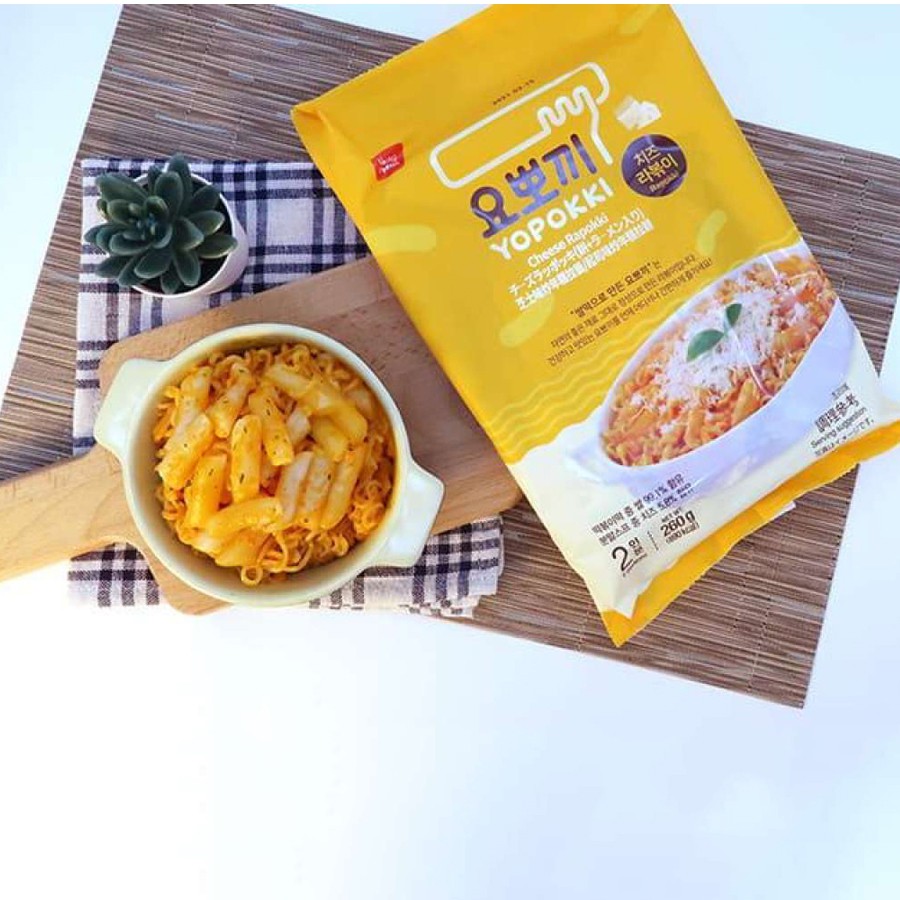 Bánh gạo & Mì Rapokki Nhập Khẩu Hàn Quốc Nhiều Vị