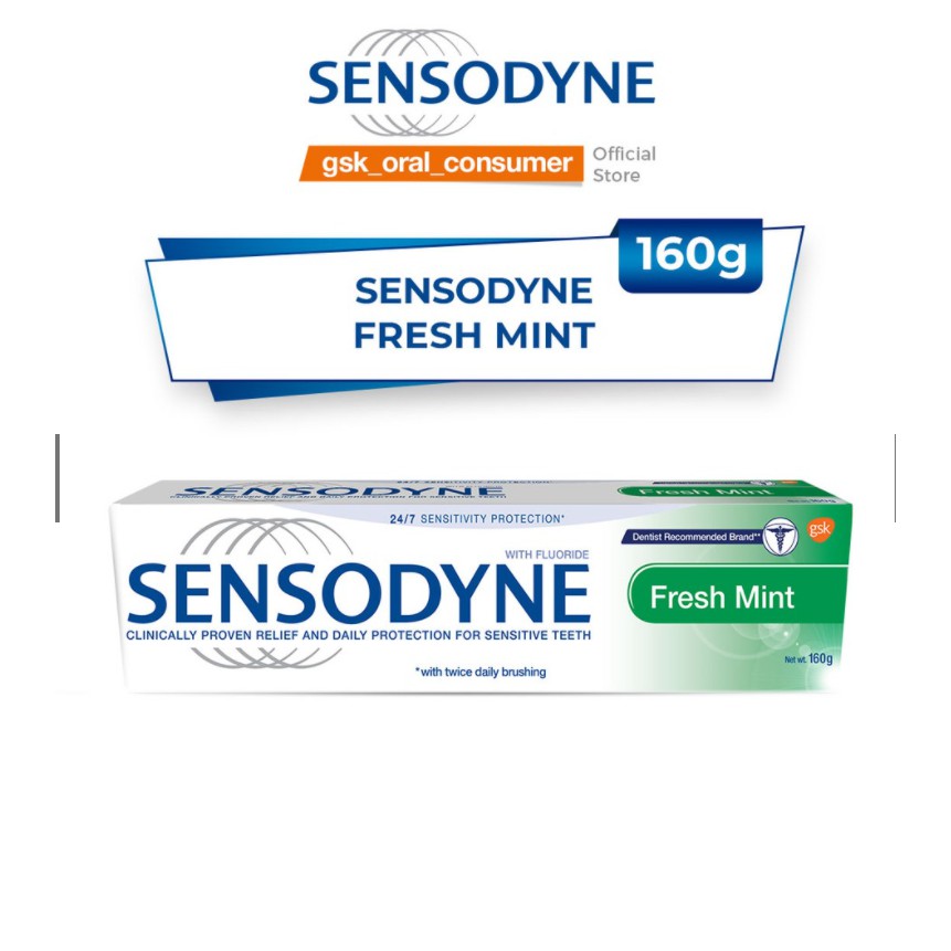 Kem Đánh Răng Sensodyne Fresh Mint 100G