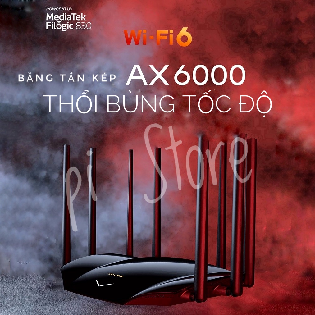 TPLINK AX6000 XDR6020 VER:2.0 BỘ ĐỊNH TUYẾN CAO CẤP 2 BĂNG TẦN 160MHZ 4X4MIMO CAO CẤP 2022