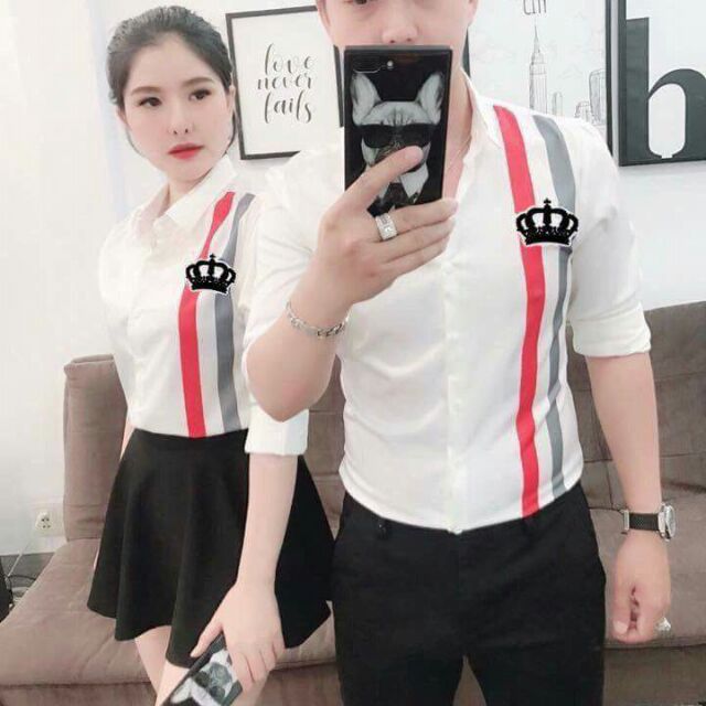 Áo sơ mi cặp