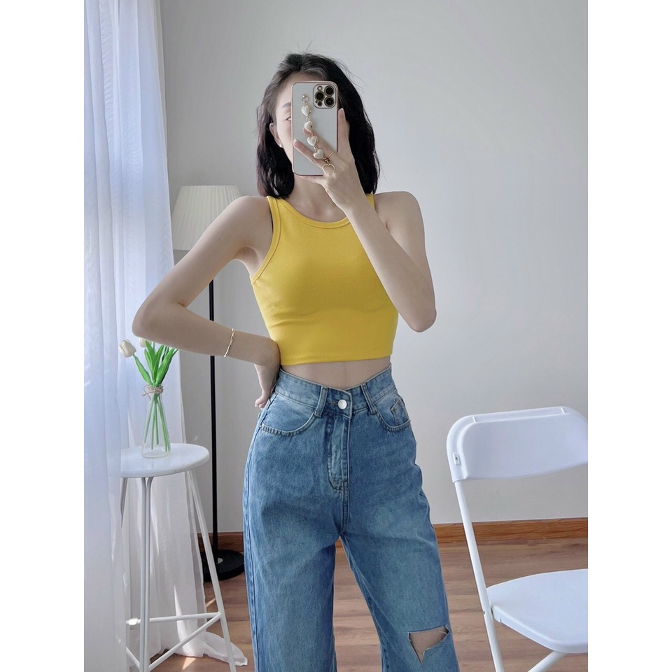Áo Ba Lỗ Croptop