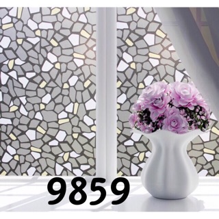 Giấy dán kính hoa văn-khổ 0,9m