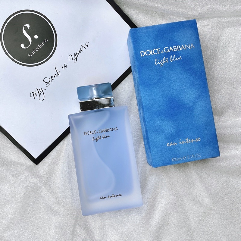Nước hoa nữ mát mẻ D"G Light Blue Eau intense