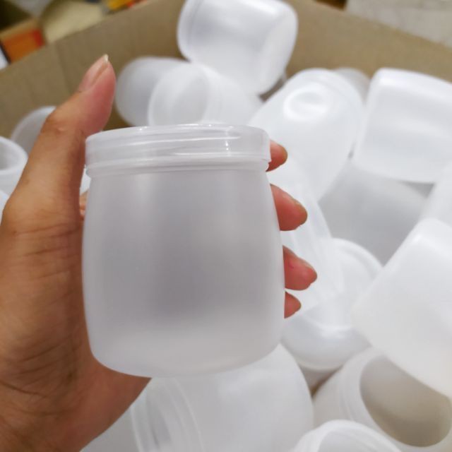 Hũ Sữa Chua Nhựa Dày 60ml - 100ml - 120ml 160ml - Nhựa Đồng Nai