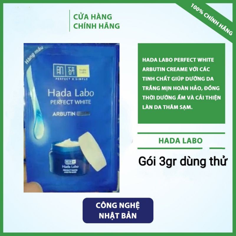 [Mã SRJULY1619 giảm 15K đơn 50K] Set 3 Sản Phẩm Dưỡng Trắng Da Tối Ưu Hada Labo Perfect White | WebRaoVat - webraovat.net.vn