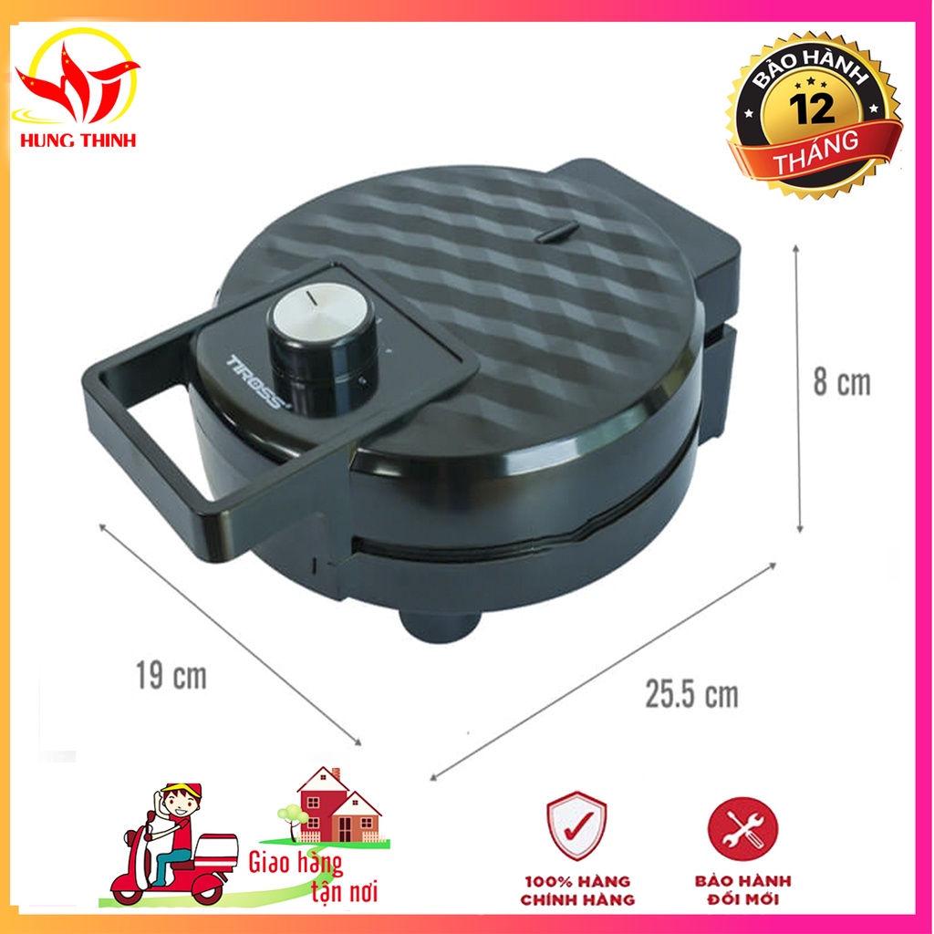 [CHÍNH HÃNG] MÁY NƯỚNG ĐIỆN TIROSS TS1384 PHÙ HỢP VỚI MỌI GIA ĐÌNH, QUÁN BÁNH NGỌT, TIỆM CAFE Chưa Có Đánh Giá