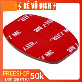 [TOP ĐỒ PHƯỢT RẺ] 1 miếng dán 3M tròn cho đế phẳng cho Gopro, Sjcam,hd sport camera,  sừng, đuôi gió gắn nón mũ bảo hiểm