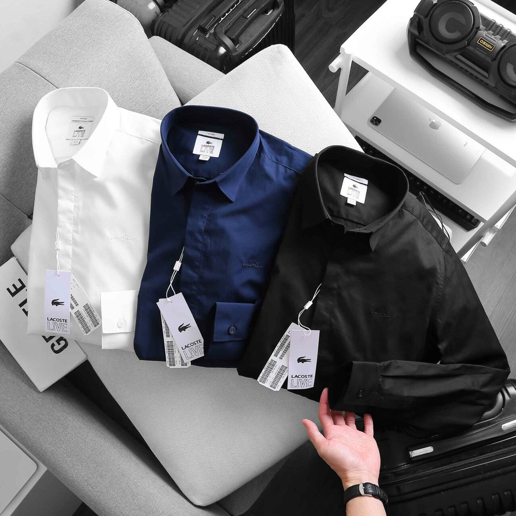 Áo Sơ mi nam tay dài Lacoste - SM001