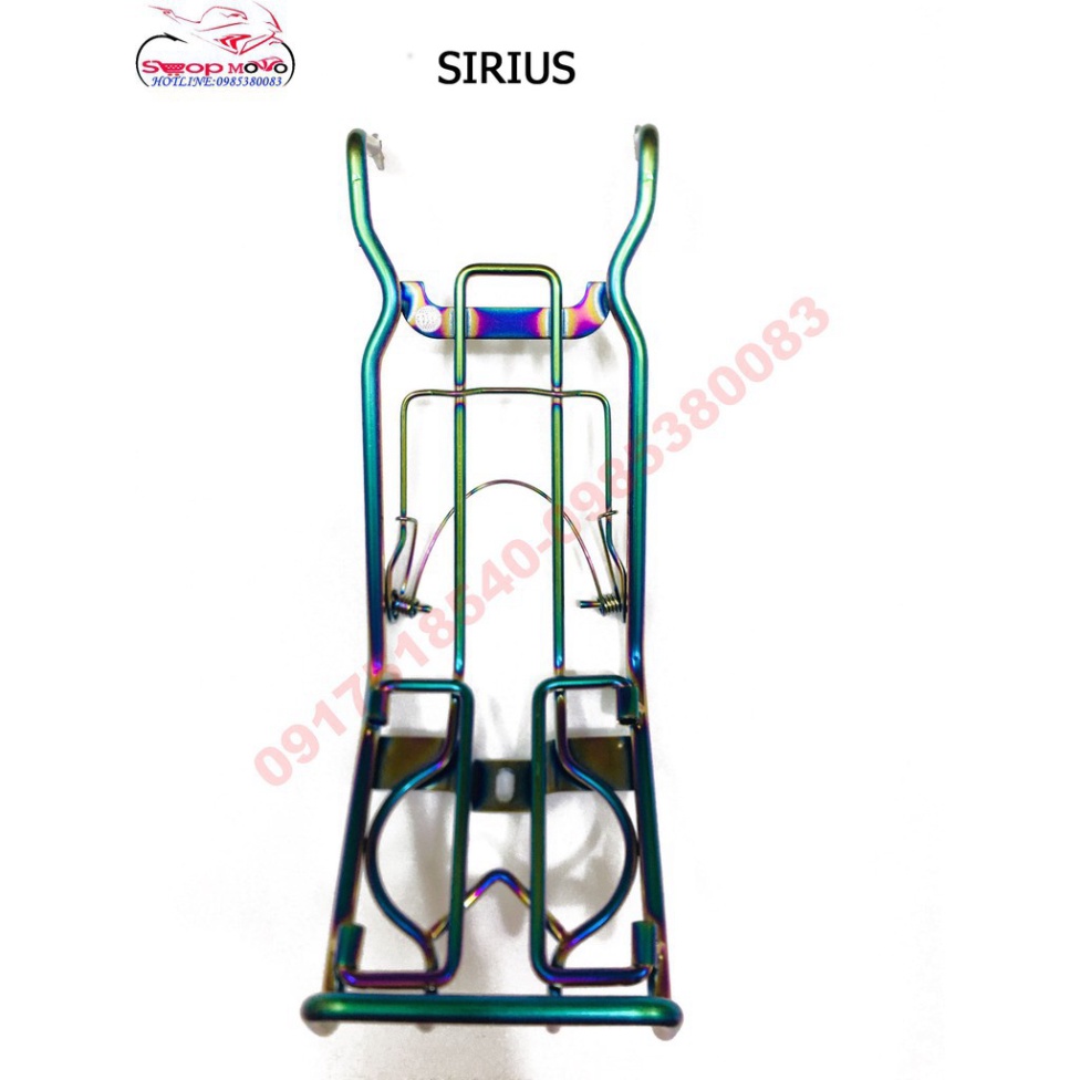 BAGA INOX 10 LY XI TITAN CHO EX 150,WAVE A 2017- 20/RS/RSX, SIRIUS ,BALADE,DREAM Ảnh thật Sp