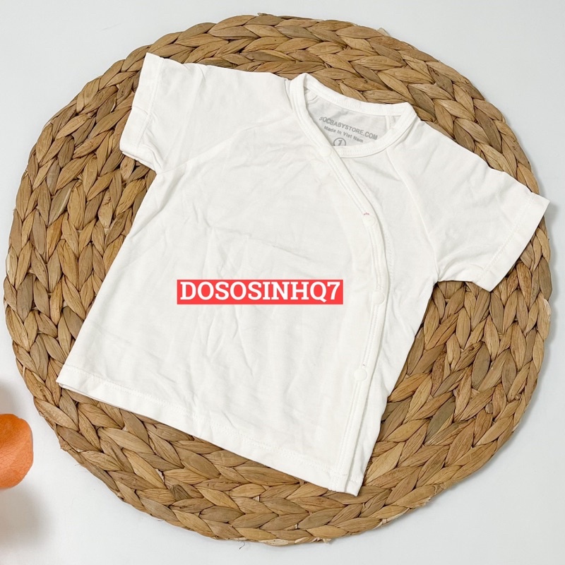 Áo sơ sinh cho bé vải sợi tre cao cấp