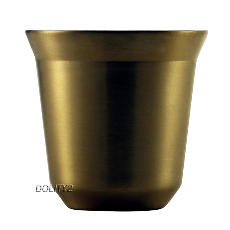 Set 2 Cốc Cà Phê Cách Nhiệt Bằng Thép Không Gỉ