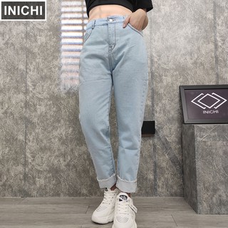 Quần Jean nữ INICHI Q903 ống rộng SIMPLE JEAN Unisex vải jean cao cấp chất đẹp thumbnail