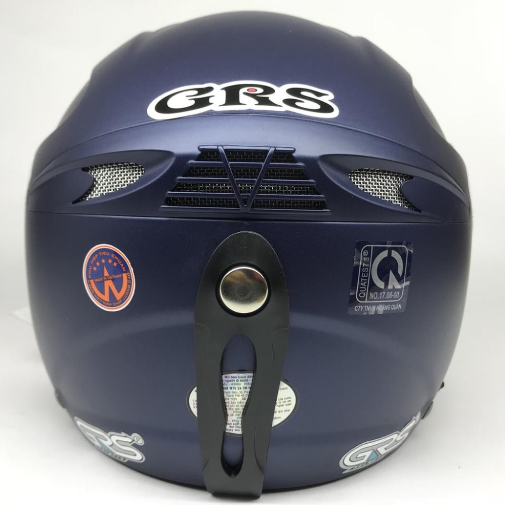 Mũ bảo hiểm 2 kính GRS A966K (Xanh nhám)