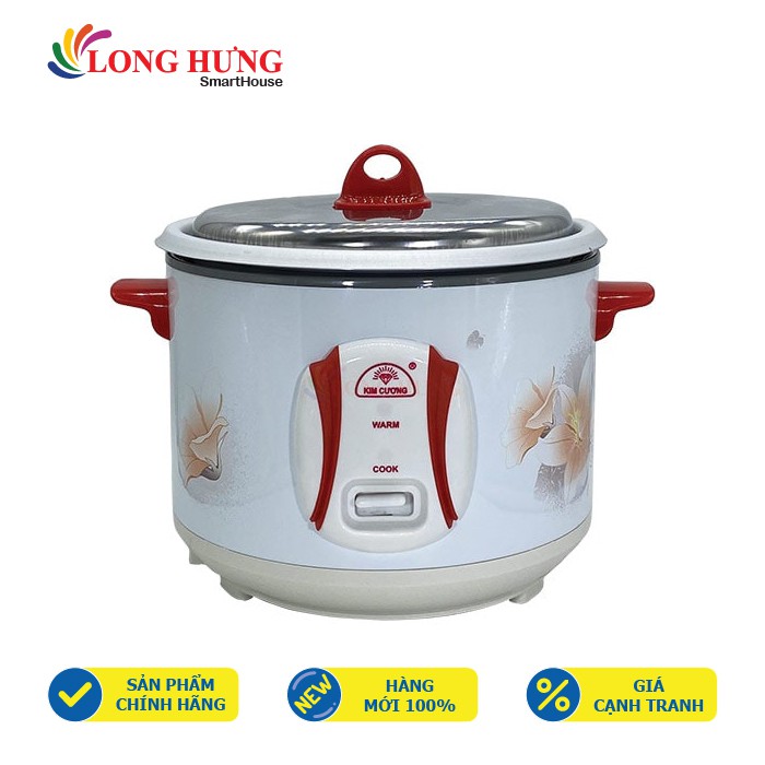 Nồi cơm điện nắp rời Kim Cương 1.8 lít - Hàng chính hãng