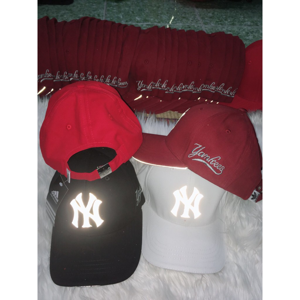 Nón Lưỡi Trai Nam Nữ Phát Sáng NY Unisex Thời Trang