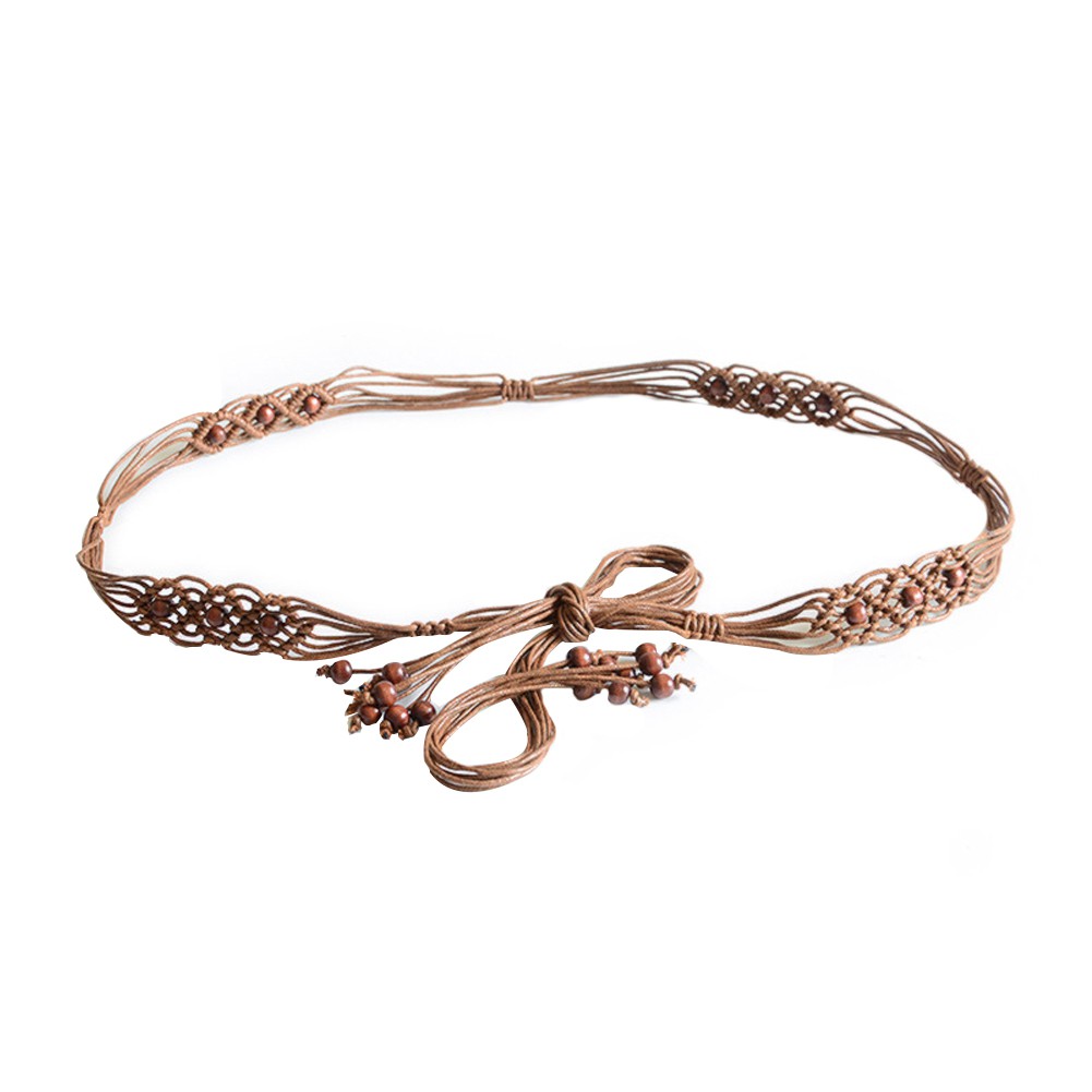 Thắt Lưng Dây Bện Phong Cách Bohemian Cho Nữ | BigBuy360 - bigbuy360.vn