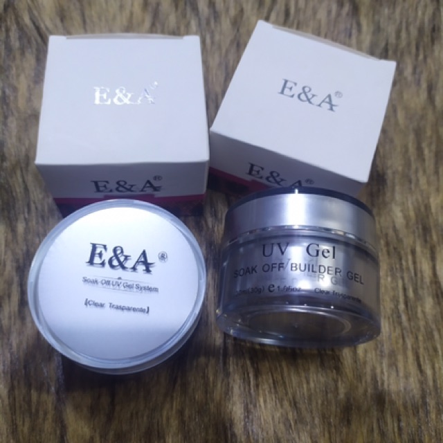 Gel Đắp Móng E&amp;A Màu Clear