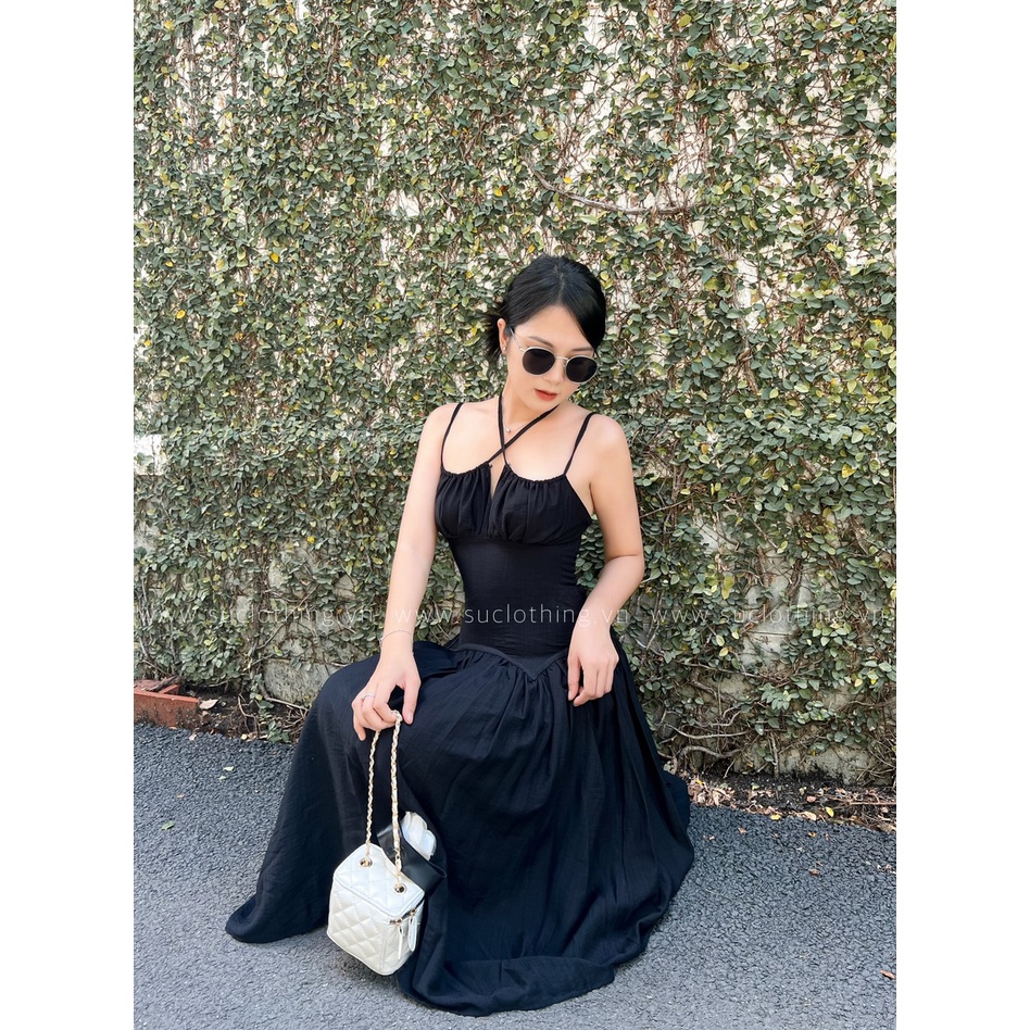 REBEL DRESS - Đầm maxi 2 dây thiết kế - đầm dự tiệc