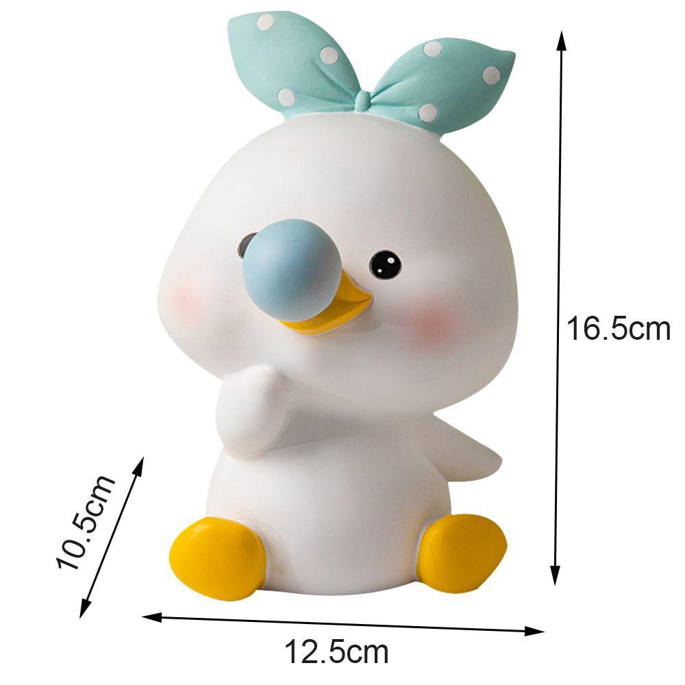 Mô Hình Chú Vịt Bằng Gỗ Thông Trang Trí Sân Vườn