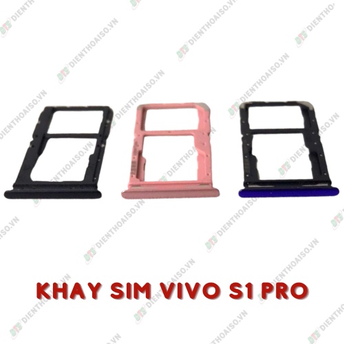 Khay sim vivo s1 pro xanh tím, đen ,trắng