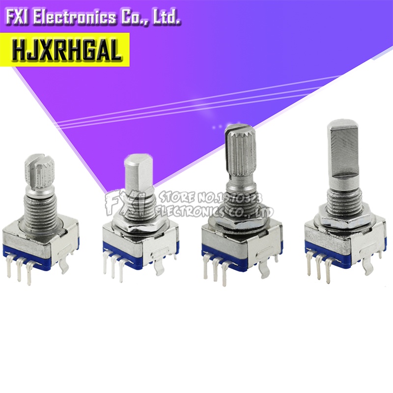 Set 10 Công Tắc Mở Rộng 15mm / 20mm EC11 / Kỹ Thuật Số Có Công Tắc 5Pin 3Pin