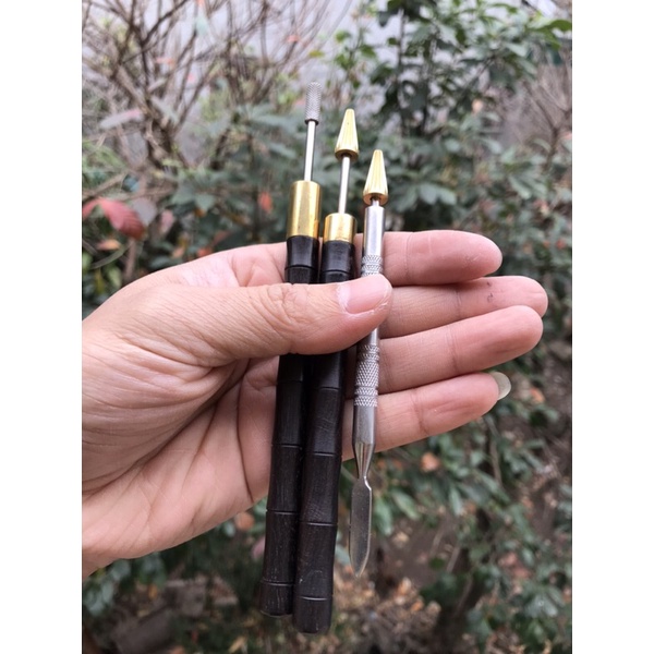 Lăn sơn cán gỗ, cán thép