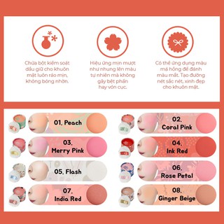 Phấn Má Hồng The Face Shop Pastel Cushion Blusher