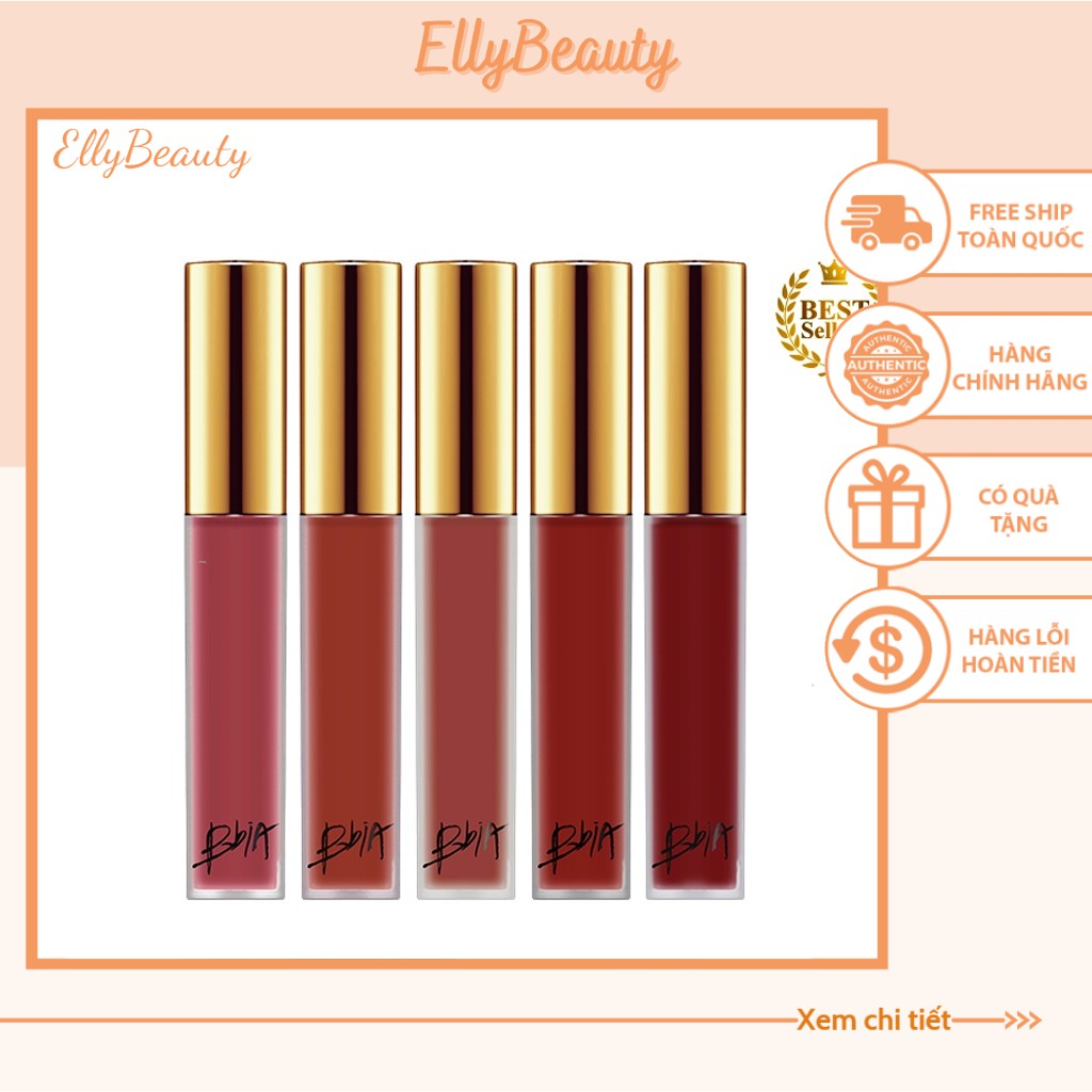 Son kem lì BBIA Velvet Lip Tint