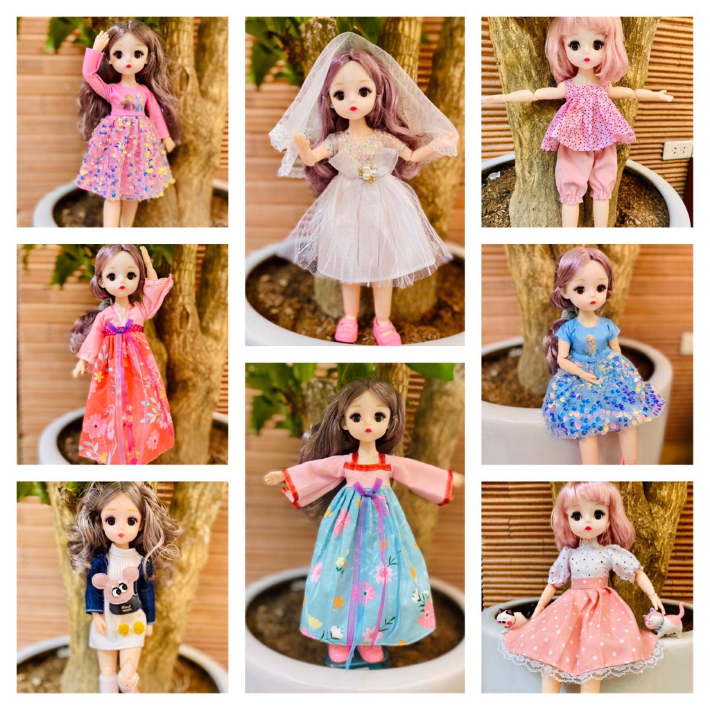 Quần Áo Váy Cho Búp Bê Baboliy 30cm BJD 1/6