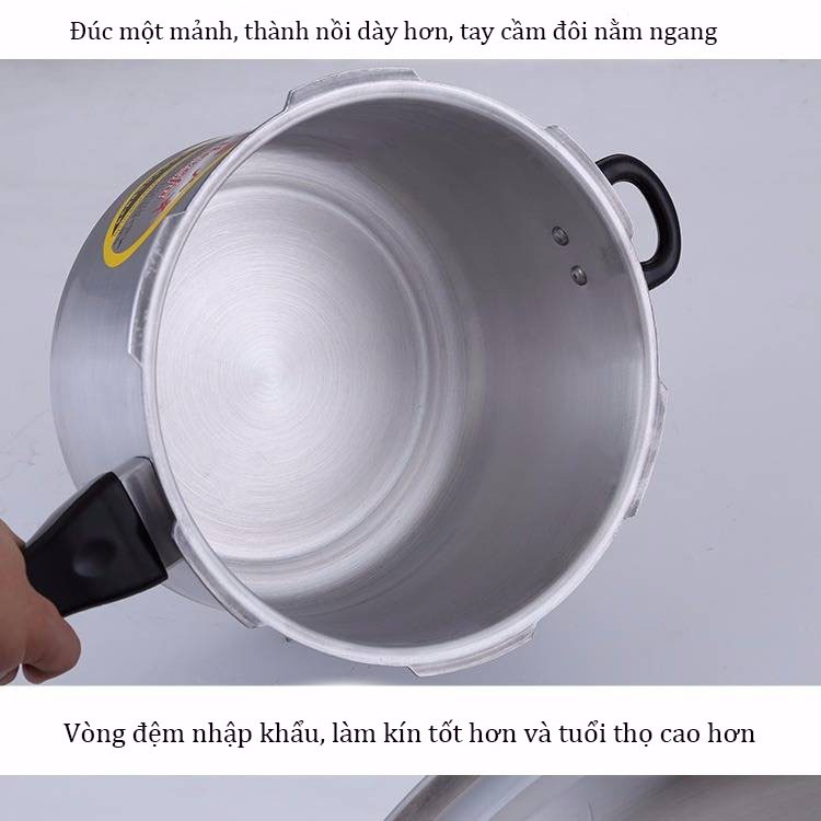 Nồi áp suất， an toàn, bền, dùng cho bếp gas, Nồi áp suất công suất lớn